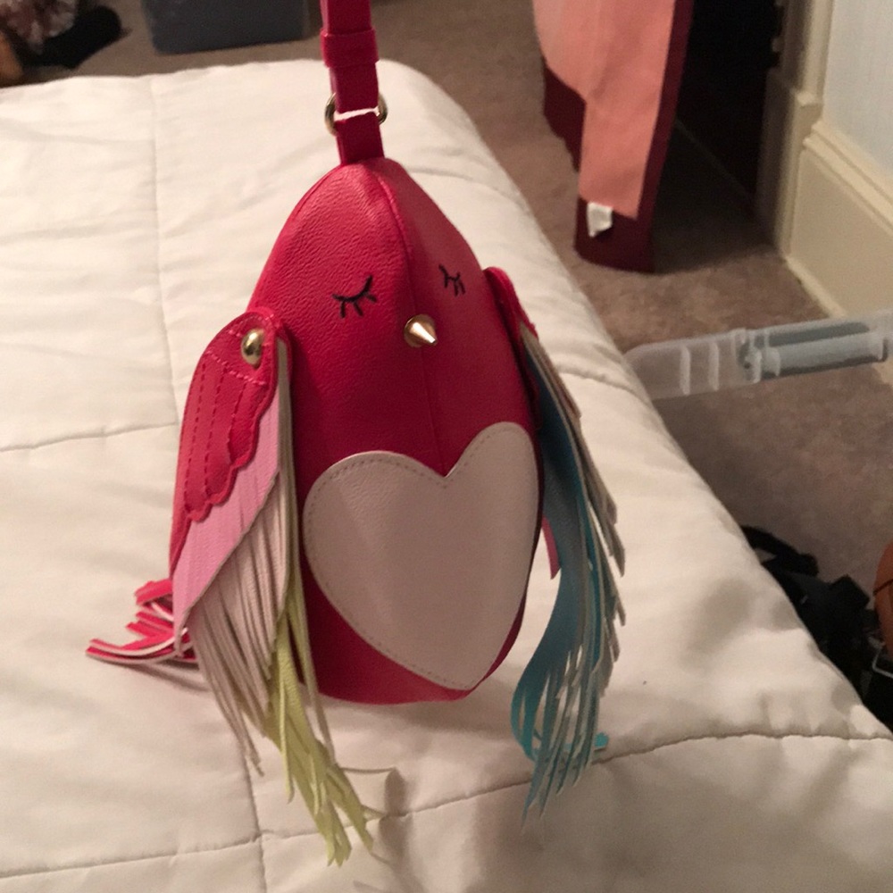 Betsey Johnson bird wristlet